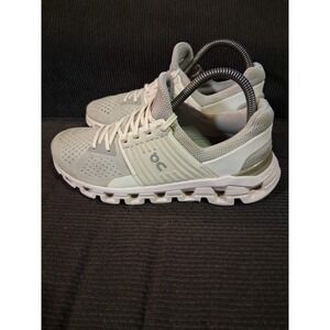 On Cloud Cloudswift Glacier White Athletic Comfort Running Shoes Womens Size 8